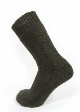 5 par Nordlys tykke og varme Ullsokker – Grønn – 80% ull